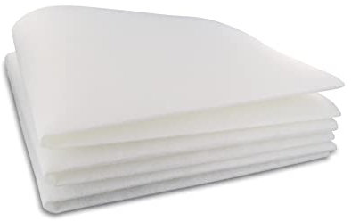 DEKAROX 3 x Filtermatte Fettfilter Set 50x60cm zuschneidbar universal für Dunstabzugshaube