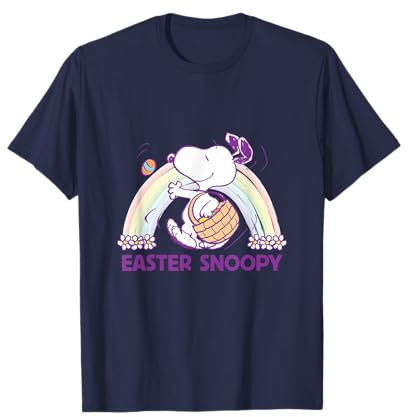 Peanuts - Easter Snoopy Pastel Rainbow T-Shirt