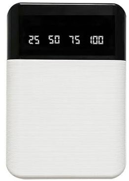 DAGIJIRD DIY Power Bank Case 4 Slot 18650 21700 Battery Holder Box Case Mobile Battery Box with LCD Display