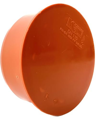 KG Muffenstopfen DN 160 PVC-U Kanalrohrsystem | Abschlusskappe | Abwasser Kappe Kunststoff | Kunststoffstopfen | Endkappe | Stopfen Muffe | externe Entwässerungssysteme | Abwasser