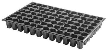 GROWMANIA Pack 5 Bandejas de Germinación 112 Alveolos | Semillero 100% Material Reciclable | Propagador de Semillas
