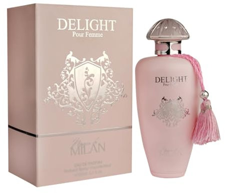 Delight Parfüm | Delight Eau de Parfum für Frauen 100 ml | Vanille, Rose und Moschus Duft | Delight Spray Parfüm für Frauen hergestellt in den USA von Sapphire's choice