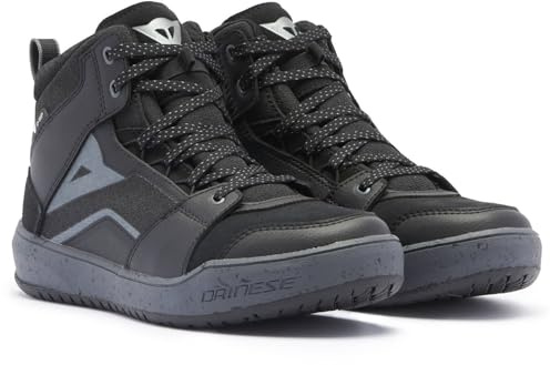 Dainese - Suburb D-Wp Shoes Wmn, wasserdichte Motorradschuhe, Frau, Schwarz/Eisengrau/Metall, 39