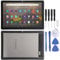 High-Tech Place OEM LCD Display für Amazon Fire HD 10 (2021) T76N2B T76N2P mit komplettem Digitizer (Schwarz)
