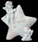 Engel Figur Putten mit Stern Love - Cherub 12 cm Deko Engelchen Liebe