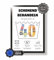 BoHappy® Geldgeschenk/Geburtstagskarte zum 40. Geburtstag | Geschenke 40 Geburtstag Frauen & Männer lustig | Schonend behandeln 40 | Inkl. schwarzem Bilderrahmen