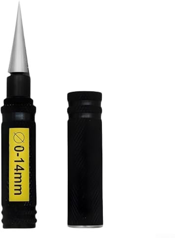 Oniissy 0–14 mm Reibahle Stanzwerkzeug für RC-Montage und Autoschalen-Lochreibung zum Einstellen der Größe der Requisiten (B)