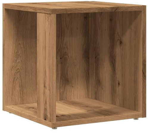 vidaXL Beistelltisch Artisan-Eiche 33x33x34 cm Holzwerkstoff, Tisch, Wohnzimmertisch, Kaffeetisch, Couchtisch, Sofatisch, Teetisch, Ablagetisch