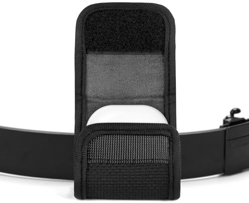 Geekria Earbuds Pouch with Belt Loop Compatible with SAMSUNG Galaxy Buds3 FE, 3 Pro, 2, Protective Case Cover with Clip Holder for Bag Strap