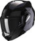 Scorpion Exo-Tech Evo Modularhelm, Flip-Back, schwarz, Zulassung ECE22-06 (L)