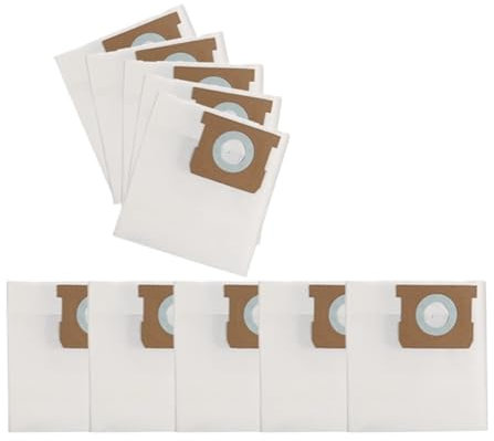 Lot De 10 Sacs À Poussière Épais For Aspirateur, Compatibles Avec KARCHER, Aspirateur 1.098-324.0 WD1S CLASSIC WET AND DRY Style