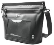 wasserdichte Beutel Schwimmen, Dwafill 6L Wasserfest Tasche, Wasserfeste Bauchtasche für Surfen, Flusssuche, Rafting, Klettern, Wandern, Erkunden (Schwarz)