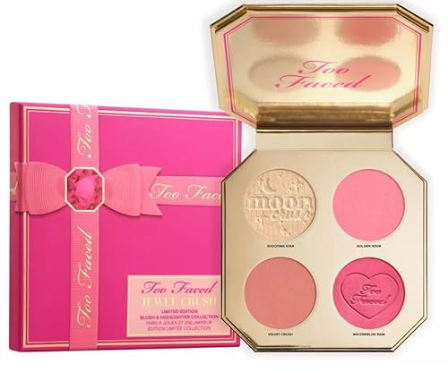 Too Faced JEWEL CRUSH Blush & Highlighter Face Palette