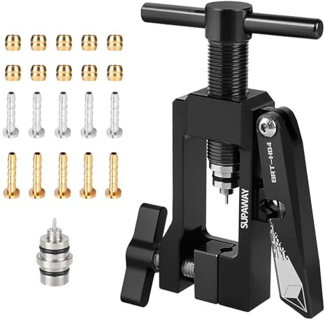 Supaway Fahrrad Hydraulikschlauch und Installieren Olive Banjo Werkzeug Set