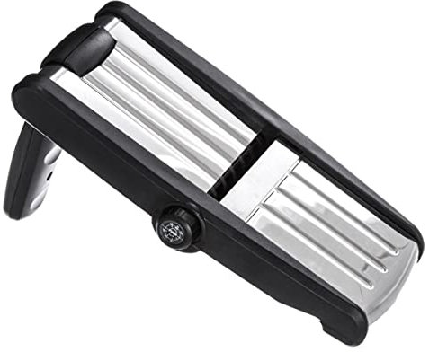 5five - mandoline mit 3 klingen aus edelstahl
