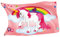 Original RAHMENLOS® Design-Flagge: Pink Einhorn-Pony