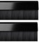 STORMGUARD BDS 02AM0010914BL Lot de 2 joints d'étanchéité pour bas de porte Noir 914 mm
