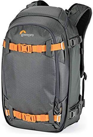 Lowepro LP37226-PWW Whistler BP 350 AW II Outdoor Rucksack (geeignet für jede Jahreszeit für Pro DSLR and Spiegellose Kameras, Laptop und Outdoor Equipment), Grau