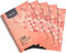 Amazon Basics Lot de 5 cahiers à spirales 80 feuilles/160 pages 70 g/m² Format A5, Blanc