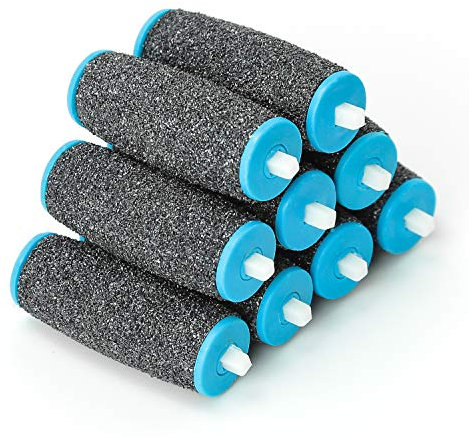 9Pcs Pedi Replacement Rollers Heads Refills, Extra Coarse for Pedicure Hard Skin Remover