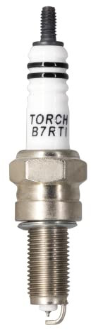 TORCH B7RTI Iridium Zündkerze Ersetzen für PMR7A CR7EIX Zündkerze, für RG4PHP Zündkerze, für IU22 Zündkerze, für ATV UTV Roller Schmutz Fahrrad-Go-Kart, OEM