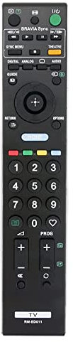 VINABTY RM-ED011 Telecomando Sostituito Adatto Per Sony TV KDL-52W47XX KDL-46W47XX KDL-40W47XX KDL-52W4730 KDL-46W4730 KDL-40W4730 KDL-46W4720 KDL-40W4720 KDL-52W4710 KDL-46W4710