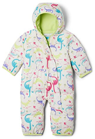 Columbia Snuggly Bunny Bunting, Mono De Nieve para Junior Unisex, Chalk Skisaurus, Talla 18/24