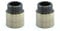 Hot Flow | 20mm Rigid Radiator Valve Extensions 1/2 inch BSP (Antique Brass) (Pair)