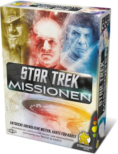Strohmann Games, Star Trek: Missionen, Familienspiel, Kartenspiel, 2-6 Spieler, Ab 12+ Jahren, 20 Minuten, Deutsch