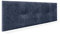 DHOME Kopfteil Natürliche Wolle Finish mit Knöpfen gepolstert Kopfteil Bett Schlafzimmer gepolstert Bettwäsche Winter Luxury (Blaue Wolle, 160x50cm (150/160))