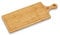 WILMAX - PLANCHE DE SERVICE LONGUE AVEC POIGNÉE 50 X 20 CM - Plateau en bois - en bambou- Planche à découper - Plateau à fromage - Cloche à fromage - Planchette pour le petit-déjeuner, de cuisine
