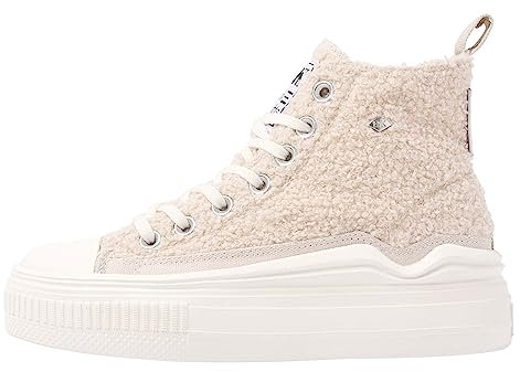 British Knights Damen Kaya Flow MID Sneaker, Beige Cremeweiss, 38 EU
