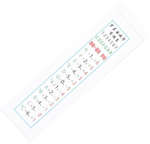 ifundom Altsaxophondiagramm Saxophoninstrumentendiagramm Mit Selbstklebendem Design Für Saxophonübungen Blasrohr-diagramm Als Praktisches Hilfsmittel Für Saxophonisten