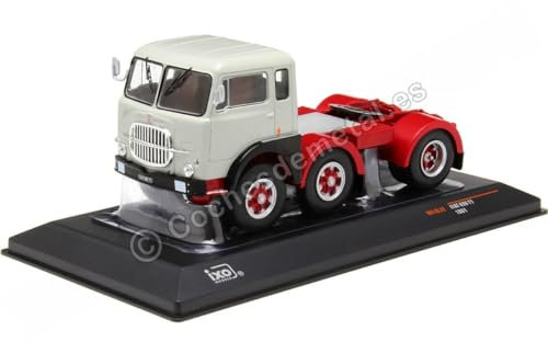 FIAT 690 T1 TRACTOR TRUCK 3-ASSI 1961 GREY RED