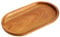 GEEHUA Bandeja de madera de acacia, 7.48 x 4.13 pulgadas, tabla ovalada de madera natural, bandeja de cocina, bandeja de baño, plato de charcutería para fiestas, cenas, bodas, alimentos, aperitivos,