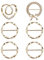 TENGEE 6 StüCk GüRtelschnalle Damen,Kleider Clip,Shirt Clips For Waist,Hemd Klammer,Schal Ring Clip Ring,Scarf Slides,T Shirt Clip Schnalle,Runder Schnalle GüRtelschnalle,FüR Frauen Geschenke,MäDchen