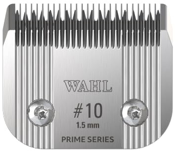 Wahl Prime Series Blade, Precision Ground, Stainless Steel, #10, 1.5 mm | Suitable for: Max 45, Max 50, KM2, KM5, KM10, KM Cordless and KM Supera