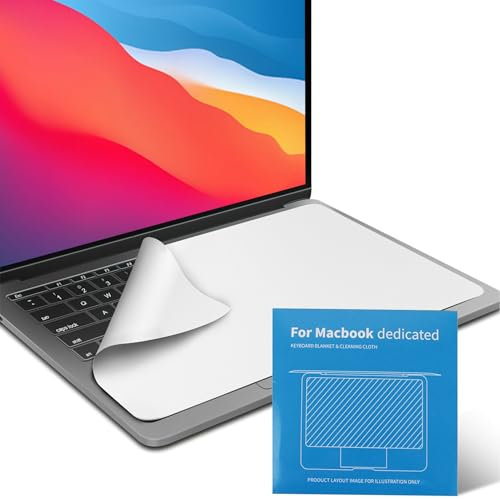 Laptop Keyboard Cover Cloth 13/14 Screen Imprint Protection Microfiber Liner Cleaning Cloth Washable Dust Cover Laptop Scratch Resistant Polishing Cloth Compatible with MacBook Pro 13&14
