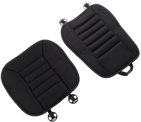 Autositzkissen mit Rückenstütze, Memory Foam Sitzauflage für SUV | Atmungsaktives Mesh, Lendenwirbelstütze, Kompatibel mit Bürostühlen und LKW-Sitzen