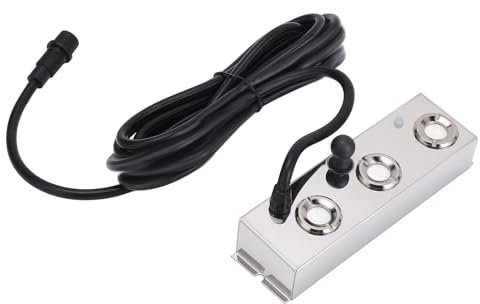 Phefop Generatore di nebbia ad ultrasuoni, umidificatore nebulizzatore ad ultrasuoni a 12 nuclei atomizzatori con cavo da 300 cm per stagno, giardino, roccia, serra
