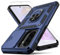 for Galaxy A36 5G Phone Case,with Camera Lens Cover HD Screen Protector,[Military Grade] Ring Car Mount Kickstand Hybrid Hard PC Soft TPU Shockproof Protective Case for Samsung A36 5G, Blue