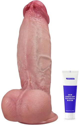 PRONFANS 22.5*5.5CM Gode Realiste Sex Toýs Femme homme Couple, Dildo Gode xxl Réaliste Large Sex Toys Perles Anales Gode Ventouse, Sextoyse Femme Clitoridienne Plug Anals Prostate Godemichets Sex Toy