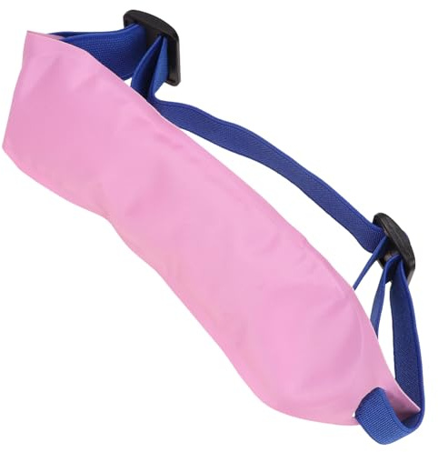 SOIMISS Kühlendes Eisgel Stirnband Verstellbar Pink Wiederverwendbarer Kopf Kühlakku mit Strapazierfähigem Pvc für Sommer Eisbeutel bei Kopfschmerzen