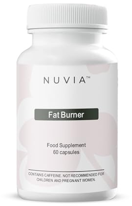 Nuvia Weight Loss Capsules - Natural Weight Management Support for Women & Men - Metabolism & Energy Support - 60 Capsules, 1 Month Supply