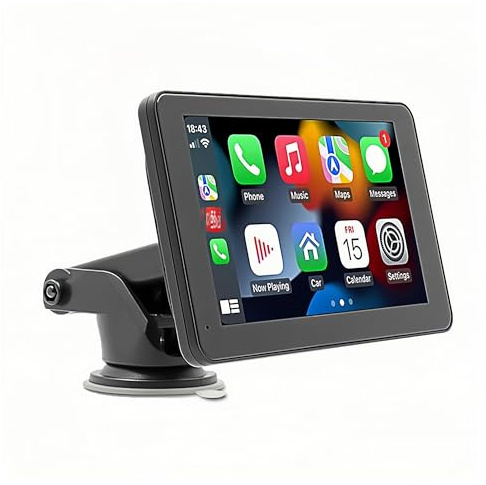 Auto-GPS-Navigationssystem 7 Inch Wireless Carplay Android Auto Play Stereo Touch Screen