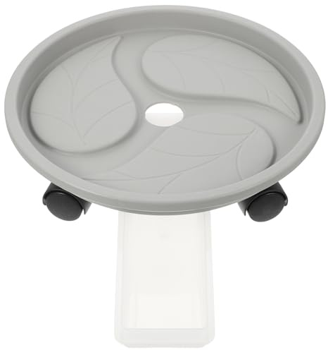 CIYODO Déplaceur de Jardinière sur roulettes Roues Pivotantes pour Pots de Fleurs, Plateau Léger 50 Kg, Usage Intérieur et Extérieur