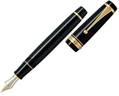 Pilot Custom Urushi Ebatite Black FM Nib - Fountain Pen