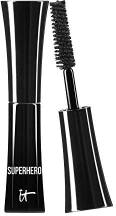 It Cosmetics Superhero Elastic Stretch Volume Mascara in Black 0.10 oz (Travel Size)