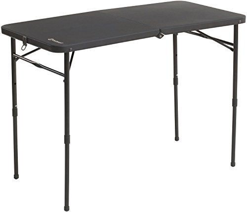 Outwell Klapptisch Claros M, Black, 50 x 101 x 45/61/71 cm (WxLxH), 530083