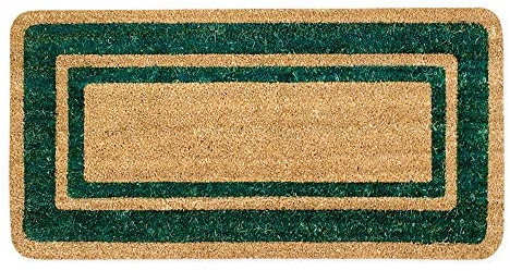 Markotex Zerbino Cocco Bordo Fibra Naturale (33x60, 33x70,40x70, 40x80, 40x90, 50x100, 60x120, 70x140) (Verde, 40x70)